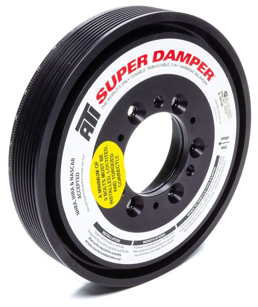 Ati Super Damper Harmonic Balancer – 8-Inch Sfi 18.1 Certified Vibration Control For High-Horsepower Engines 1
