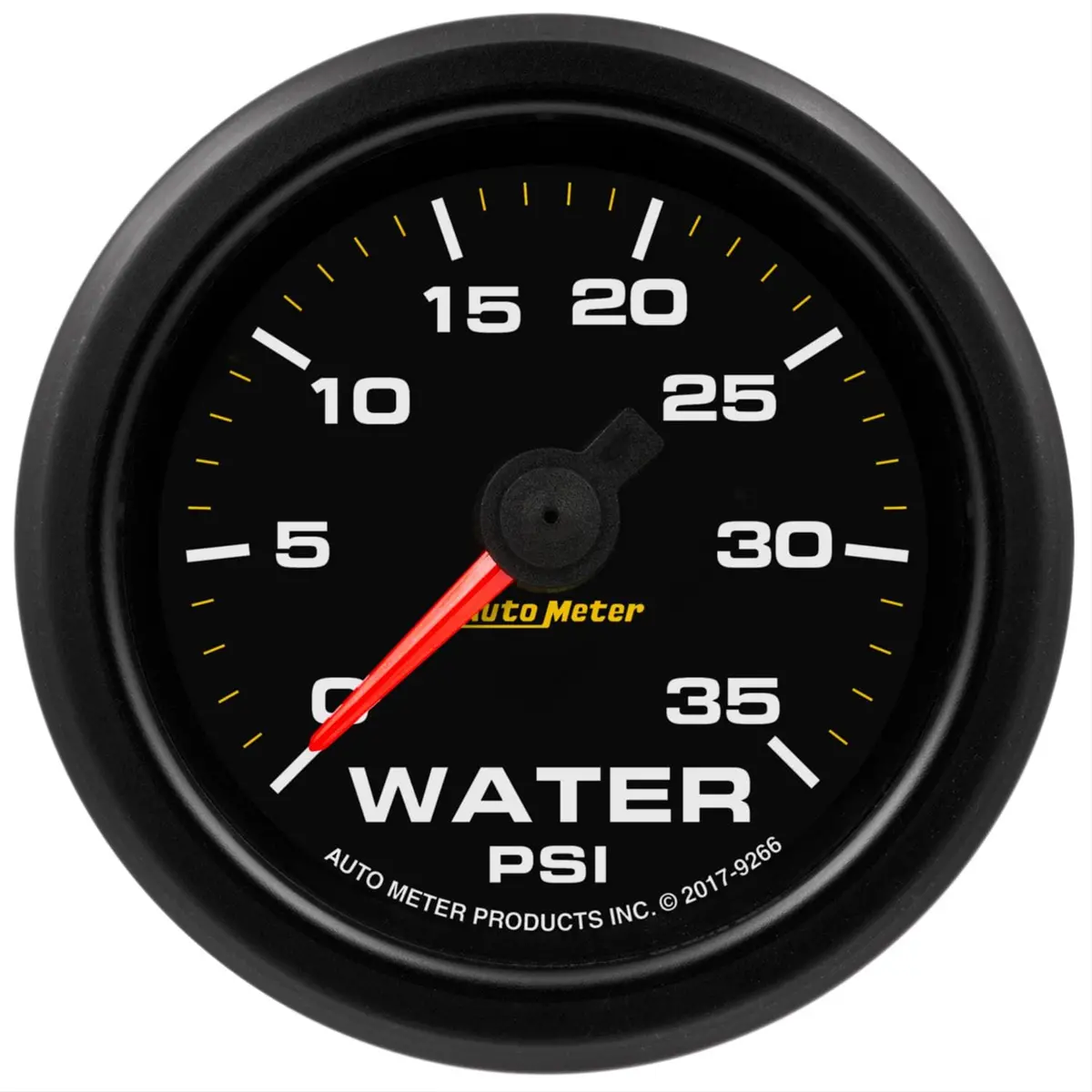 Autometer Extreme Environment Analog Gauge – 2-1/16" Black Face, Model 9266 1