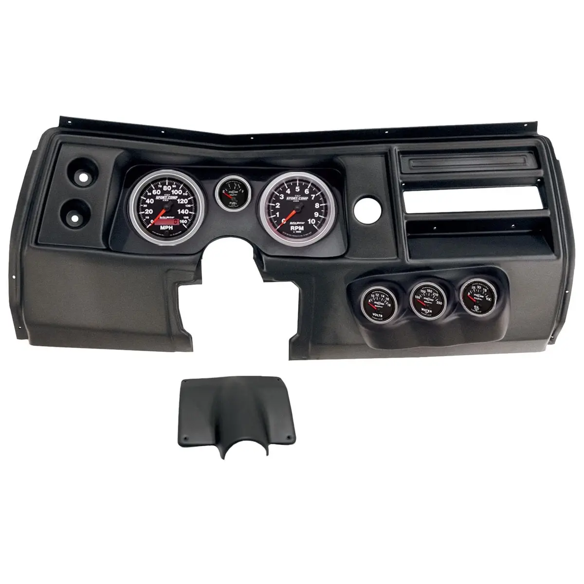 Autometer 2903-12 Sport-Comp Ii Gauge Cluster – 12-Volt Analog Display 1