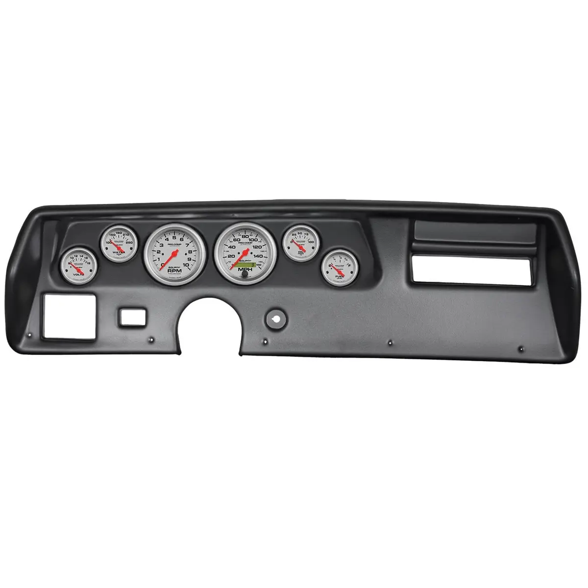 Autometer Ultra-Lite 7025-Ul Instrument Cluster Gauge Set 1
