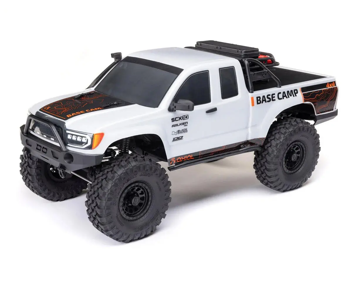 Axial Scx10 Iii "Base Camp" Rtr 4Wd Trail Truck (White) W/Slt3 2.4Ghz Radio 1