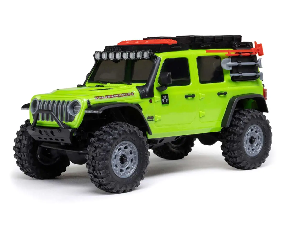 Axial Scx30 Jeep Wrangler Jlu 1/30 4Wd Rtr Scale Mini Crawler W/2.4Ghz Radio, Battery & Charger 1