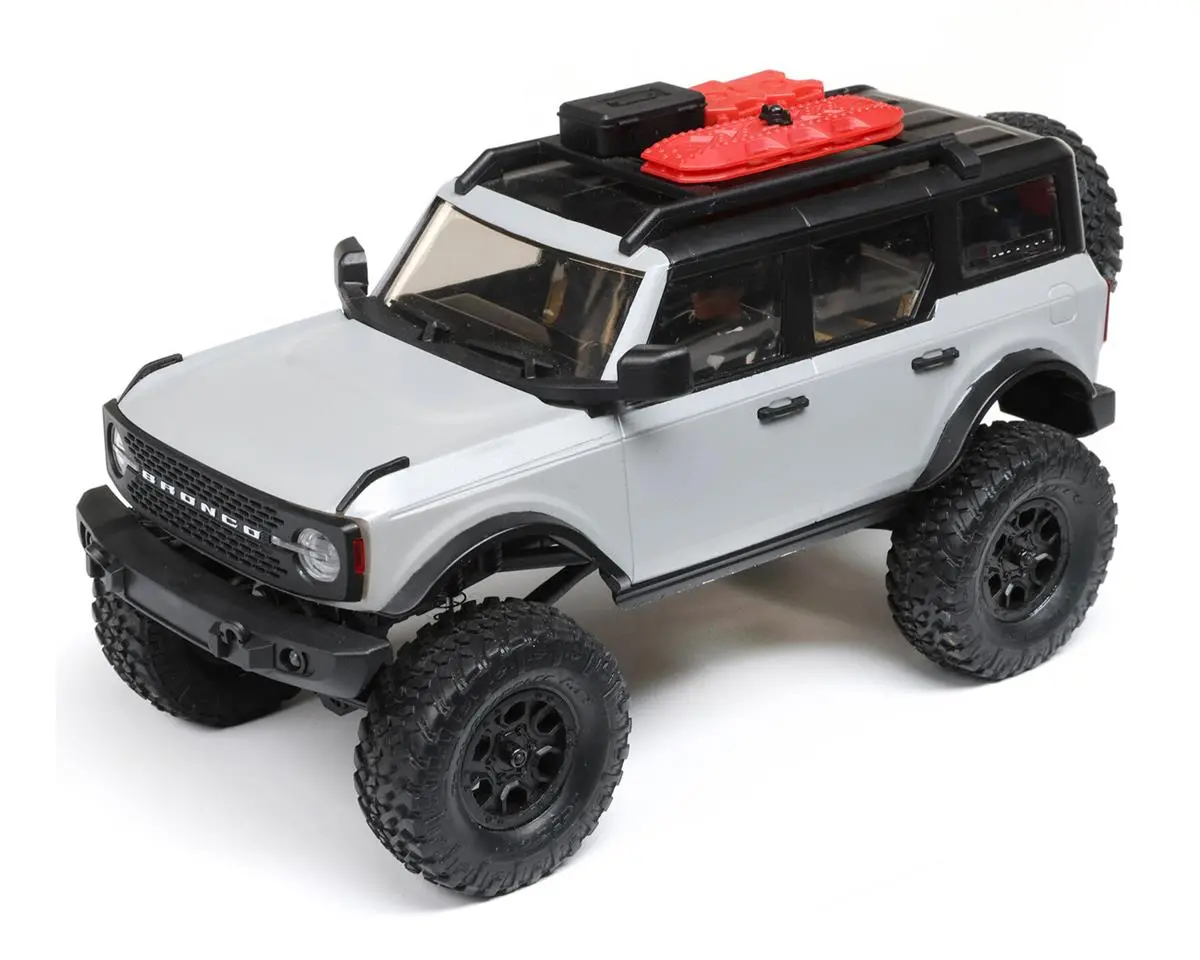 Axial 1/24 Scx24 Ford Bronco 4Wd Rock Crawler Brushed Rtr (Gray) 1