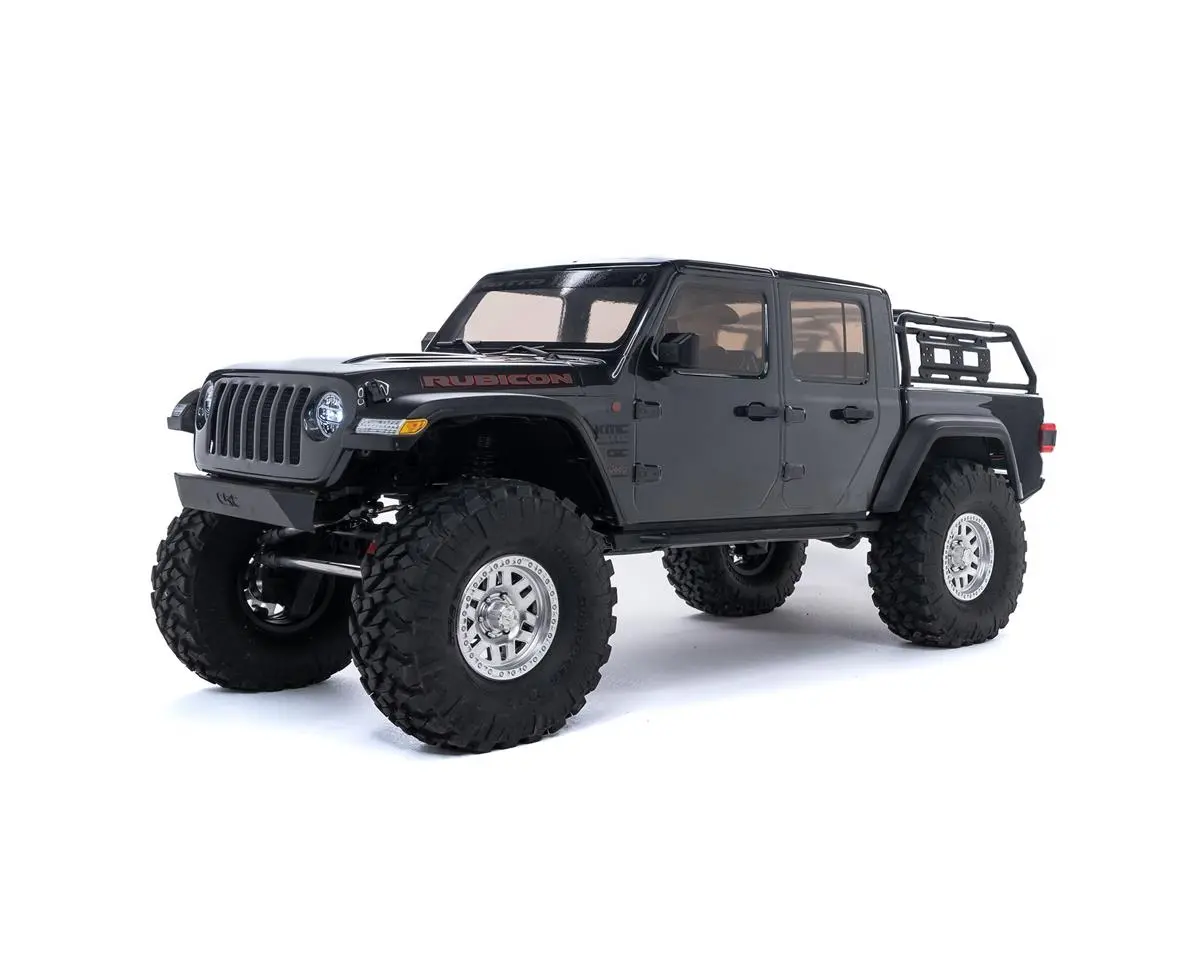 Axial Scx10 Iii "Jeep Jt Gladiator" Rtr 4Wd Rock Crawler W/Portal Axles (Grey) W/Dx3 2.4Ghz Radio 1