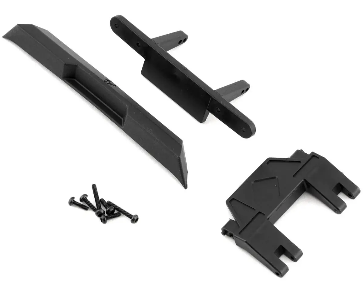 Axial Scx24 Jeep Jt Gladiator Rear Bumper & Hinge Set 1