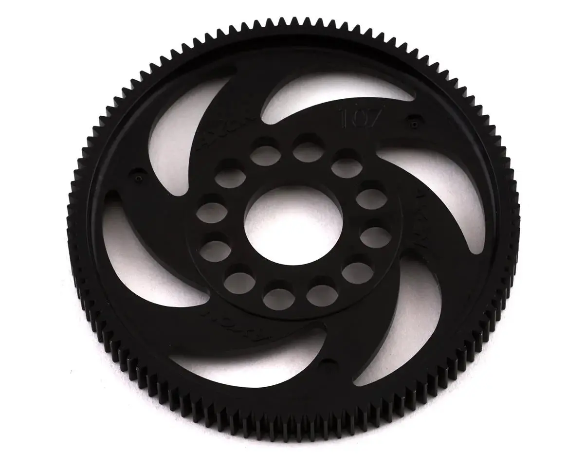 Axon Tcs V2 64P Spur Gear (107T) - Axogs-T6b-107 1