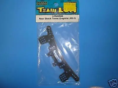 Team Losi Rear Shock Tower,Graphite For Jrx-S #A-9846 1