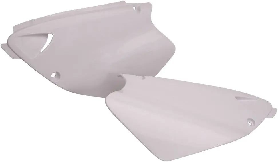 Acerbis 2071280002 White Side Panels Yamaha Yz125 Yz250 1996-2001 Pair 1