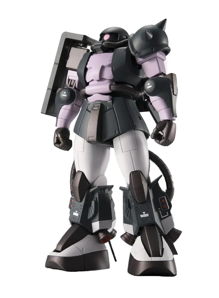 Bandai - Ms-06R-1A Zaku High Mobility Type ~Black Tri Stars~ Ver. A.N.I.M.E. "Moblie Suit Gundam Msv", Bandai - Bas55039 1