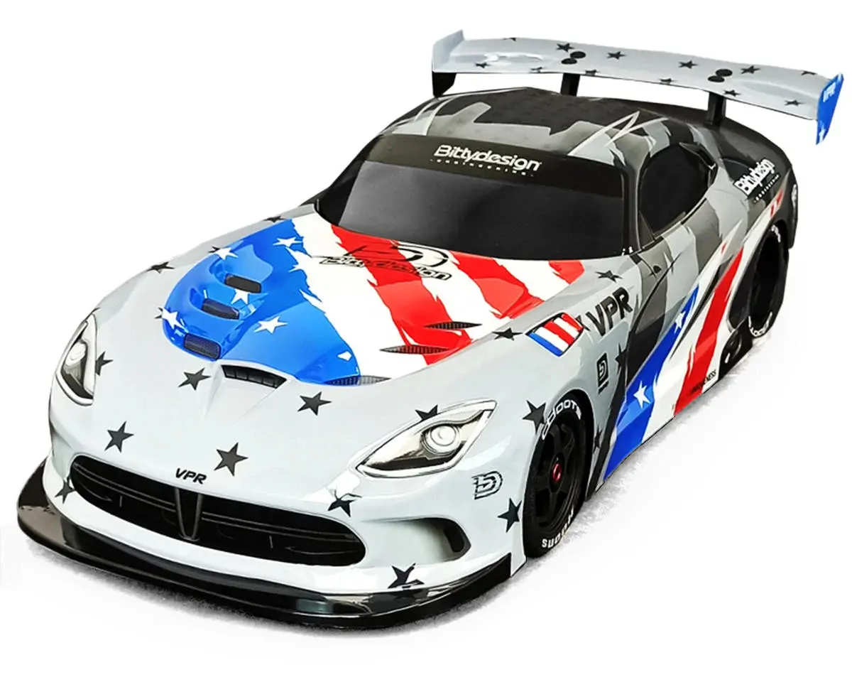 Bittydesign Vpr 1/7 Supercar Body (Clear) (Arrma Felony) - Bdygt7-Vpr 1