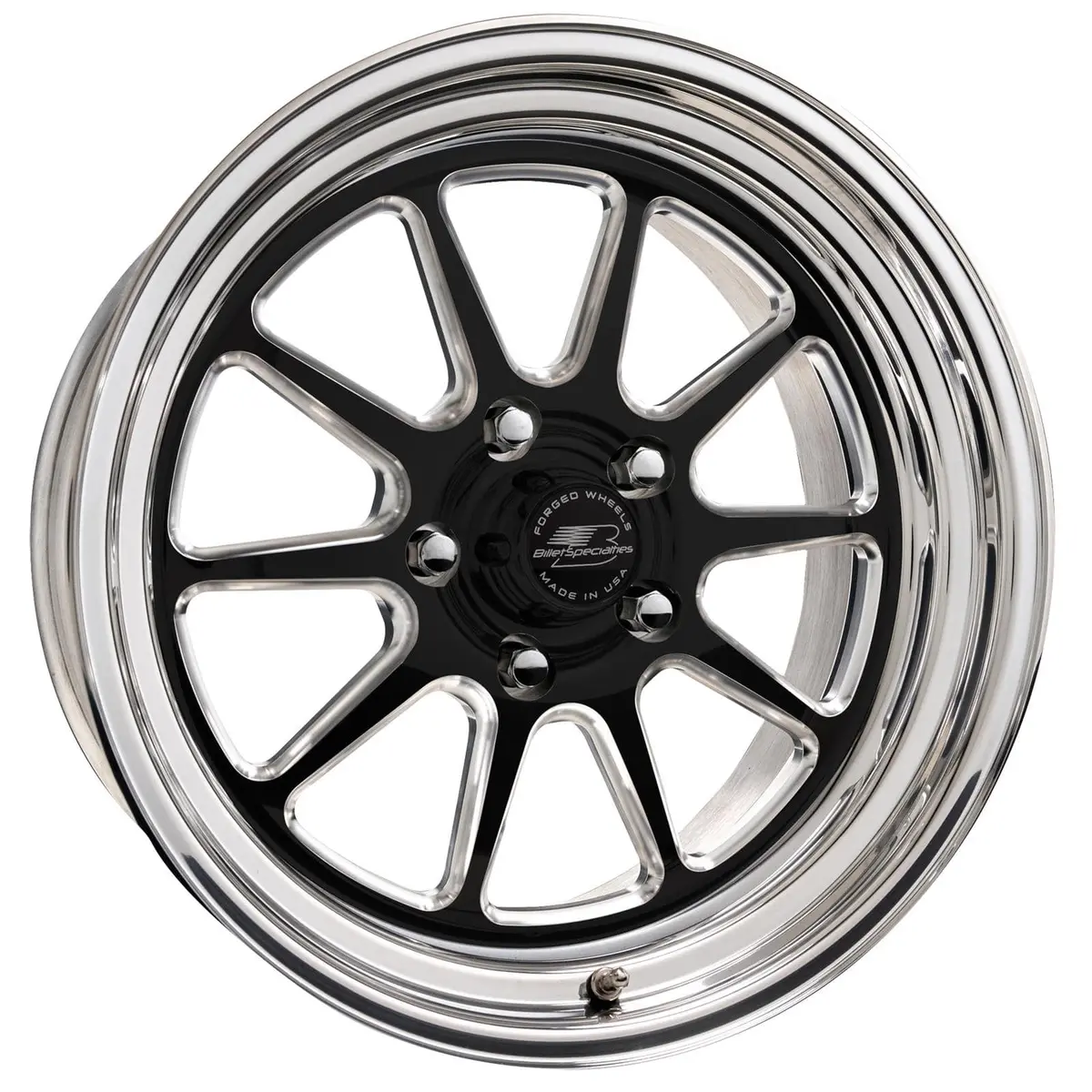 Billet Specialties Amc40 Malibu Black Satin Wheel (Amcb40580) 1