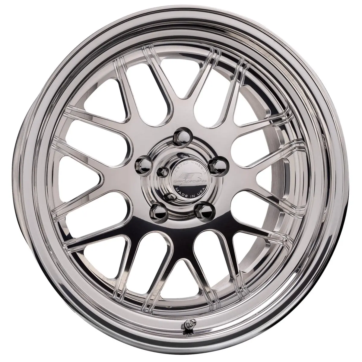 Billet Specialties Amc63780 Turbo Polished Wheel – Custom Amc63 Series, 18" X 8" 1