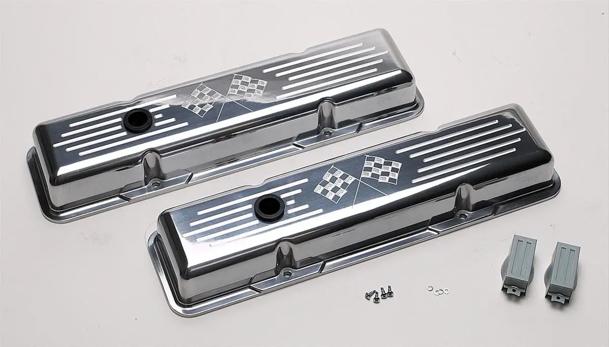 Billet Specialties Die-Cast Aluminum Valve Covers – Sleek Finish, Model 95127 1