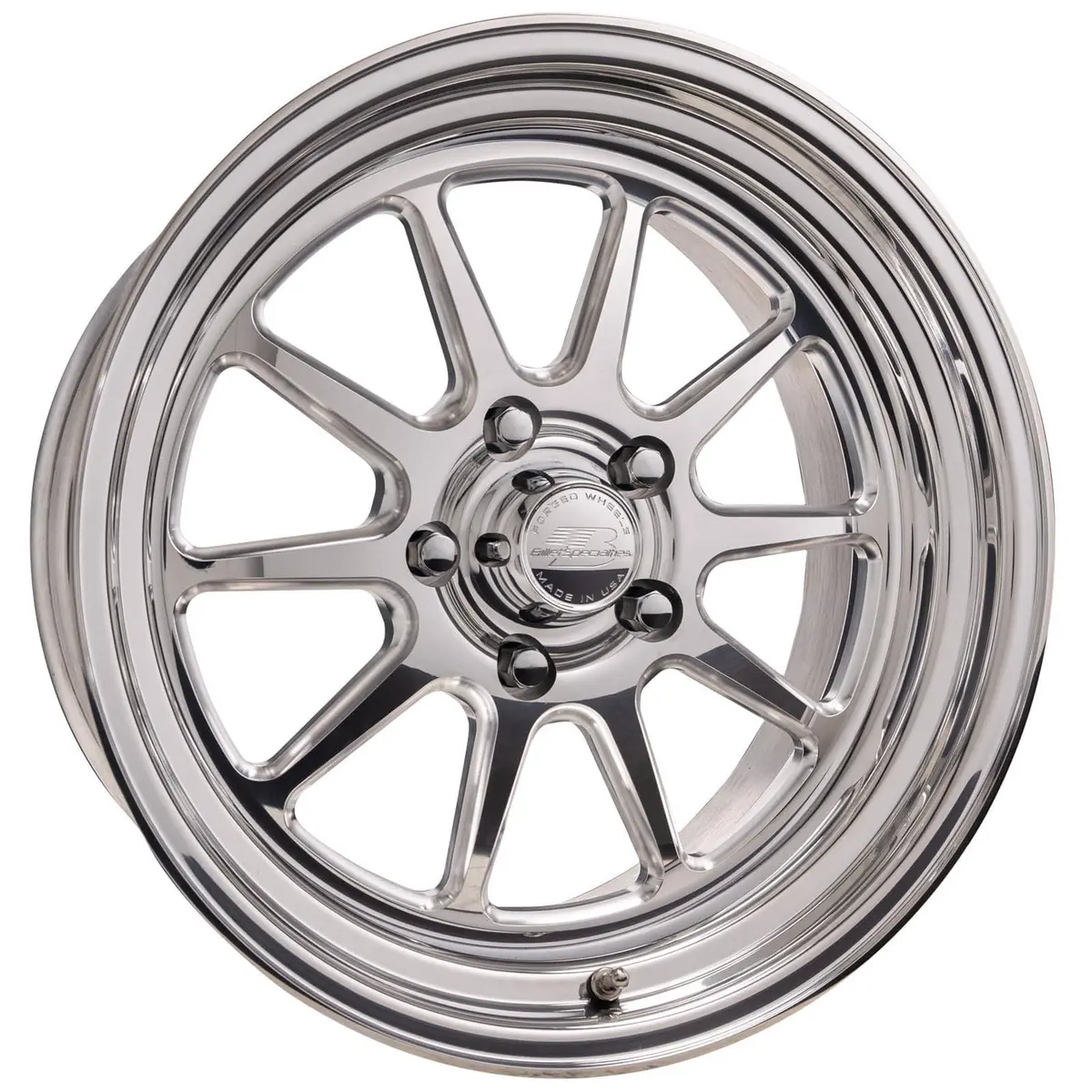 Billet Specialties Vsl677806140Sc Vintage Styled Alloy Wheel – 17X7" 1