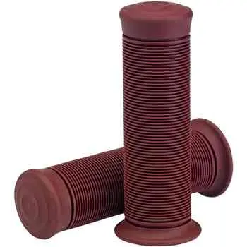 Biltwell Kung Fu Grips 7/8" Oxblood - 6701-0378 1
