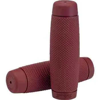 Biltwell Recoil 7/8" Grips - Oxblood - 6703-0378 1