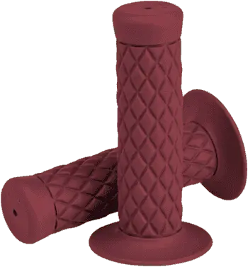 Biltwell Thruster 1" Grips - Oxblood - 6702-0301 1
