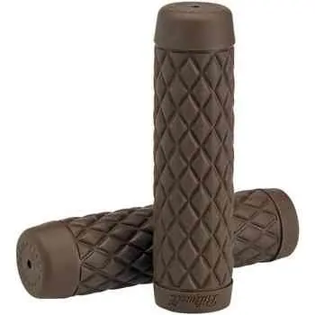 Biltwell Torker 7/8"  Grips - Chocolate - 6705-0478 1