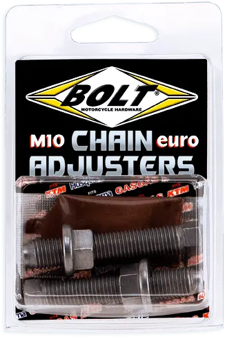 Bolt Euro Style M10 Chain Adjusters For Gas, Husqvarna, Ktm - Model Ch-Euro 1