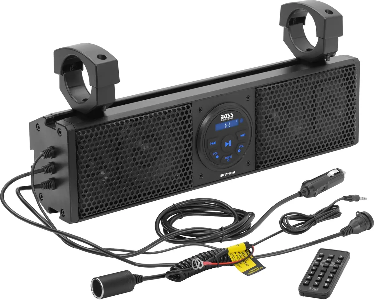 Boss Audio Plug N Play 18-Inch Sound Bar With 4 Speakers And Bluetooth - Brt18a 1