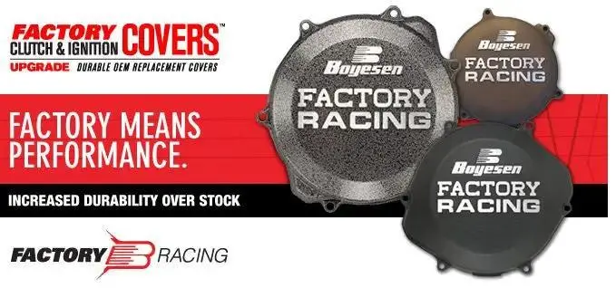 Boyesen Factory Racing Clutch Covers Suzuki Ktm 85 Sx 06-16 1