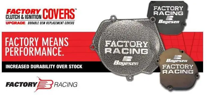Boyesen Factory Racing Ignition Covers - Sc-20B - Suzuki Rm85 02-23 1