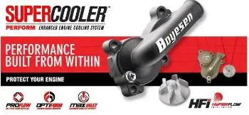 Boyesen Factory Racing Supercooler Water Pump Cover & Impeller - Honda Crf150r 2007-2022 1
