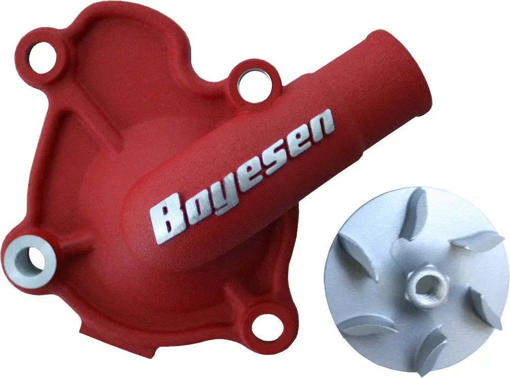 Boyesen Red Waterpump Cover & Impeller Kit Wpk-06Cr For 2017-2020 Honda Crf450r/Rx 1