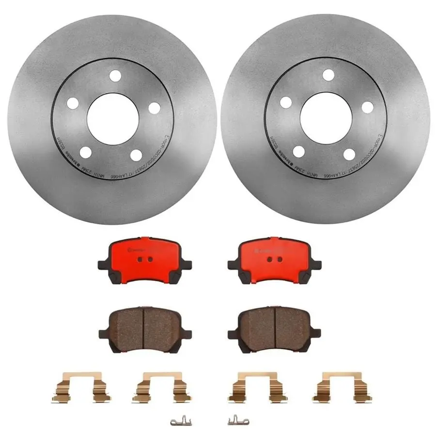 Brembo Kt00899 Rear Disc Brake Pad & Rotor Kit – Performance-Centric Design 1