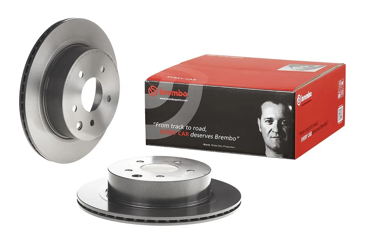 Brembo 09.8969.21 Uv-Coated Brake Rotor 1