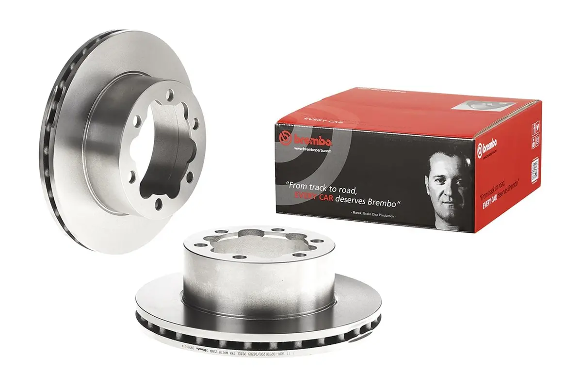 Brembo 09.9510.14 Uv-Coated Premium Brake Rotors 1