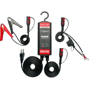 Bs Battery 3807-0742 700572Bs30 Smart Charger Maintainer 12V 3A - Lead-Acid Or Lithium Battery 1
