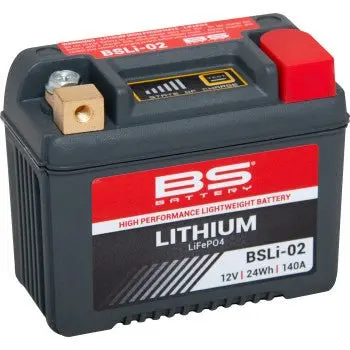 Bs Battery Pit Bike Lithium Battery - Bsli-02 Max - Yamaha Tt-R125e, Tt-R125le 1