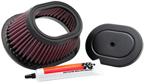 K&N Ya-2088 Air Filter For Yamaha Yfm125r & Grizzly 2004-2013 1
