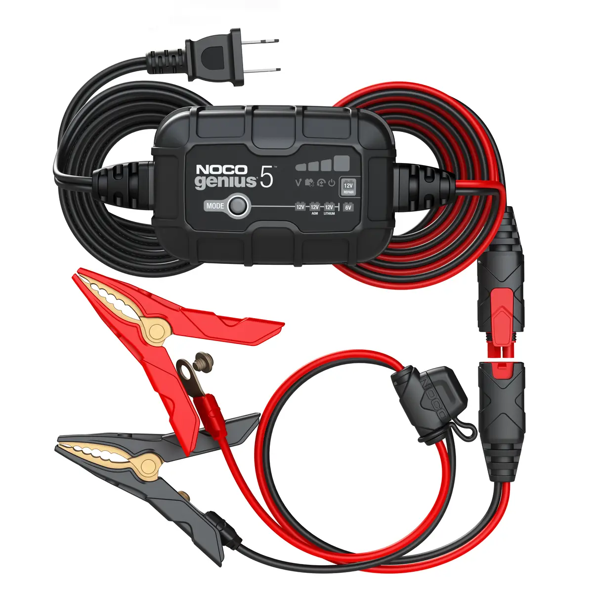 Noco Genius Noco Genius Battery Charger 5 Amp - Fits Most Vehicles Genius5 1