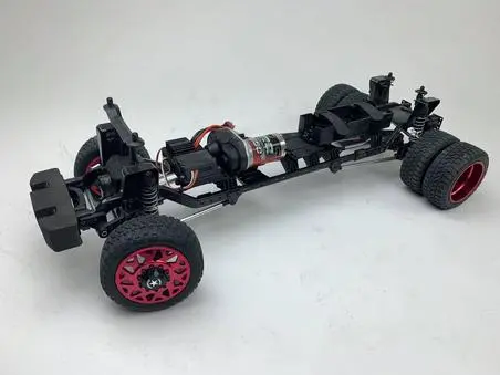 Cen Racing - Ford F450 1/10 4Wd Solid Axle Rtr Dually Truck - Grey 1