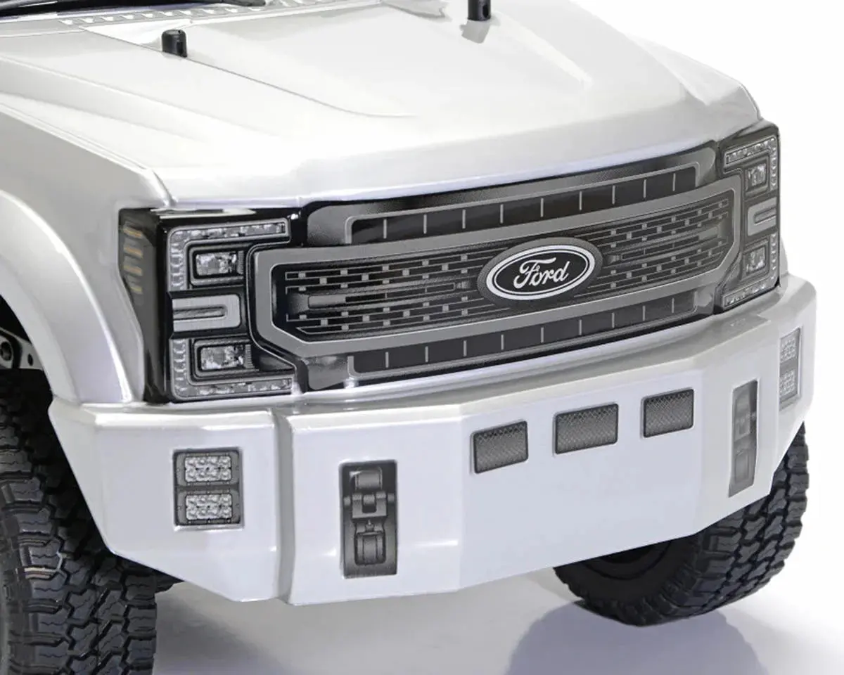 Cen Ford F450 Sd Kg1 Edition 1/10 Rtr Custom Dually Truck (Silver Mercury) W/2.4Ghz Radio - Ceg8983 2