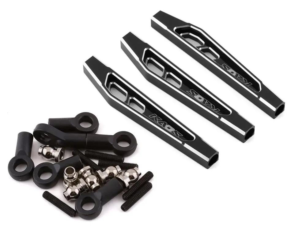 Cen Racing Ckd0373 F450 69Mm Aluminum Front Upper & Lower Suspension Links (Black) (3) 1
