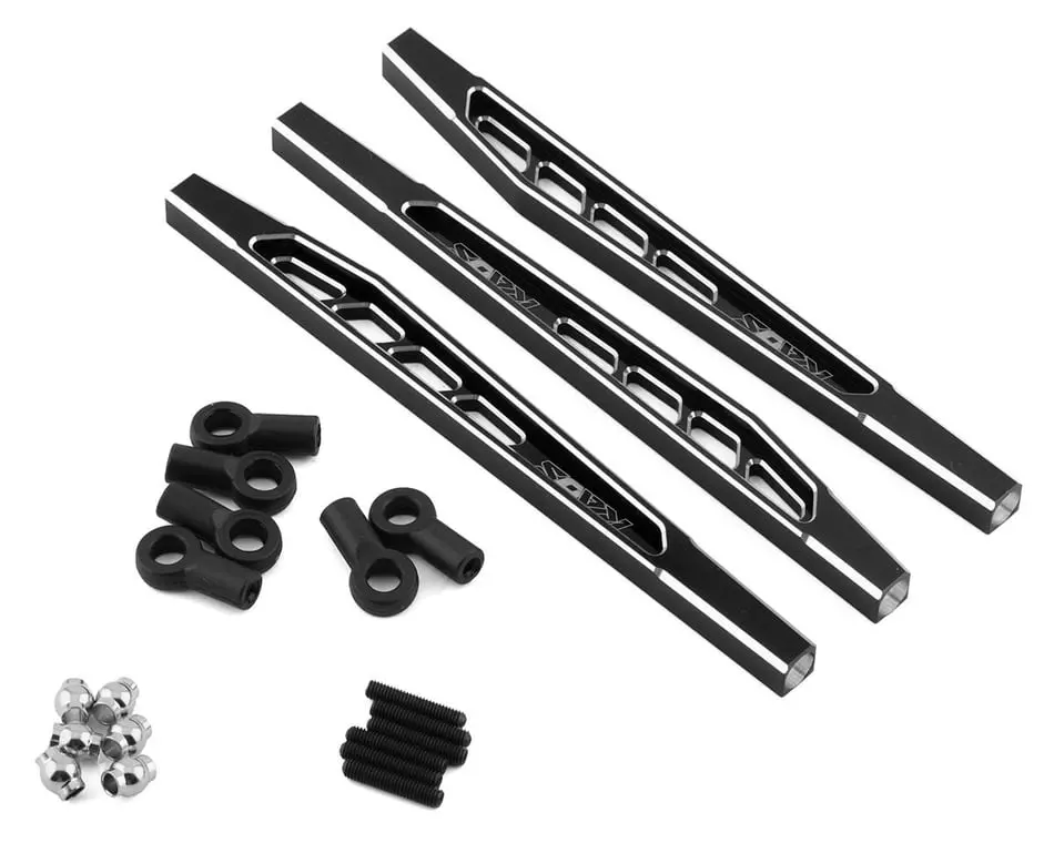 Cen F450 117Mm Aluminum Rear Upper & Lower Suspension Links (Black) (3)
(Ckd0374) 1