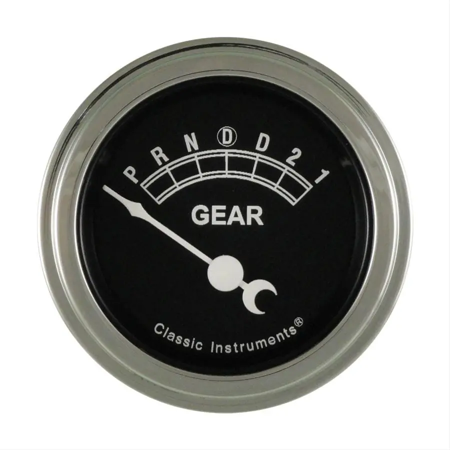 Classic Instruments Tr06Slc Gear Selector Gauge – Vintage-Style Transmission Indicator 1