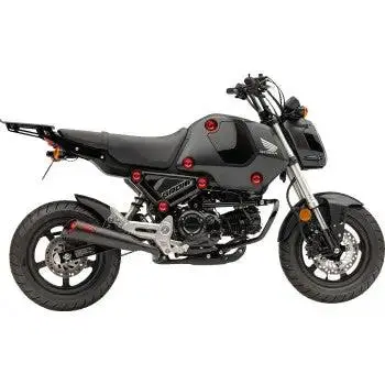 Cobra Usa - Solo Luggage Rack - Formed - Black - 02-4107B - 2022-2023 Honda Grom 2