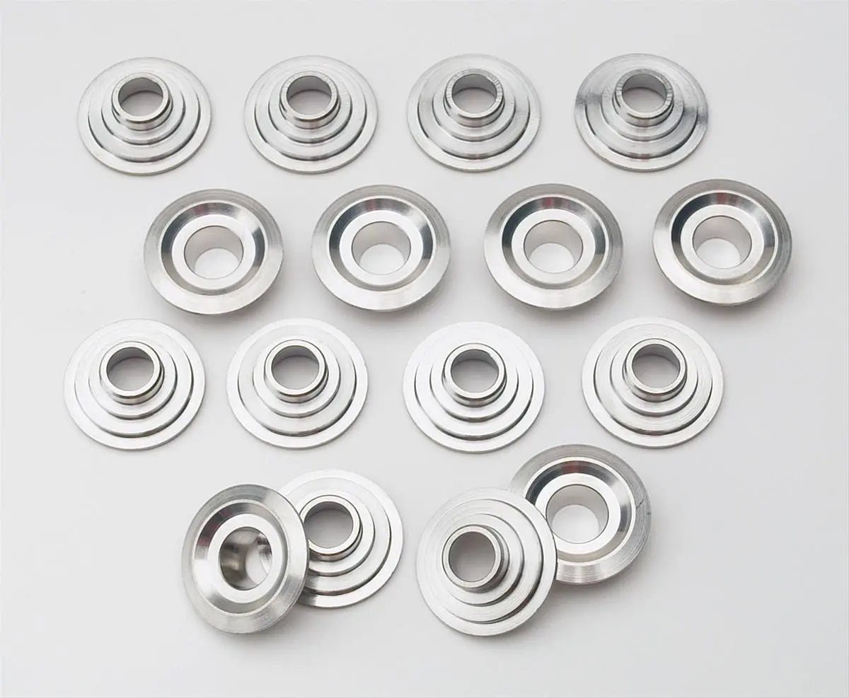 Comp Cams 794-16 Titanium Valve Spring Retainers – Lightweight Performance Upgrade 1