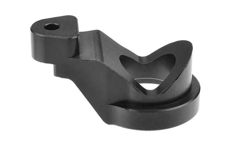 Corally Rc Servo Saver Steering Arm - 7075 T6 - Hard Anodized - Black - 1Pc 1
