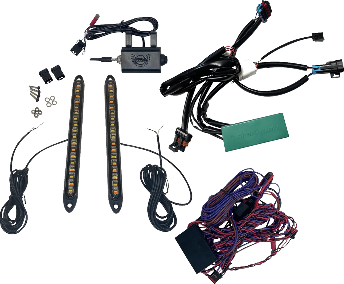 Custom Dynamics Turn Signal Kit For Rzr Cd-Sxs-Rzr3 * Front And Rear Signal Enhancement 1