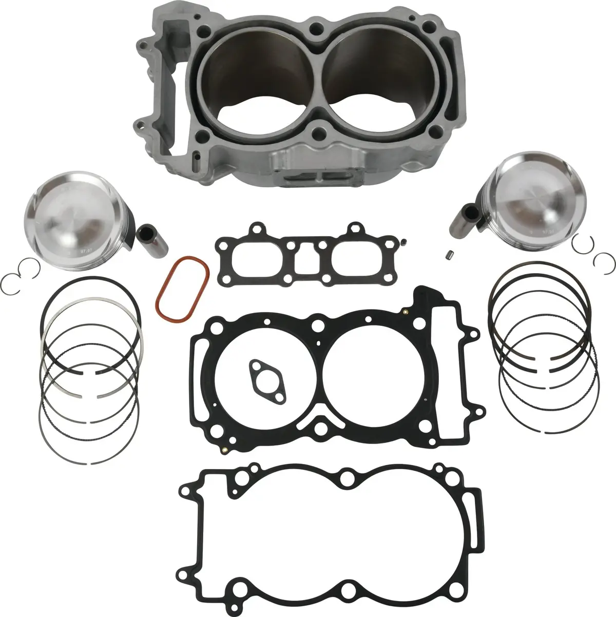 Cylinder Works Big Bore Kit - 61006-K01 - 98Mm +5.0 11:1 Polaris Rzr Ranger 1000 2017-2023 2