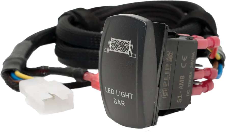 Open Trail Light Switch W/ Ez Harness Pro Series Dash Mount Sm106-012 Light Bar 1