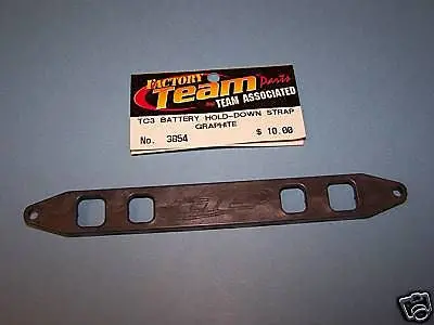 Team Associated Tc3 Battery Hold-Down Strap Graphite #3854 1