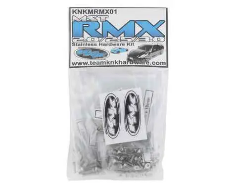Team Knk Mst Rmx Stainless Hardware Kit - Knkmrmx01 1
