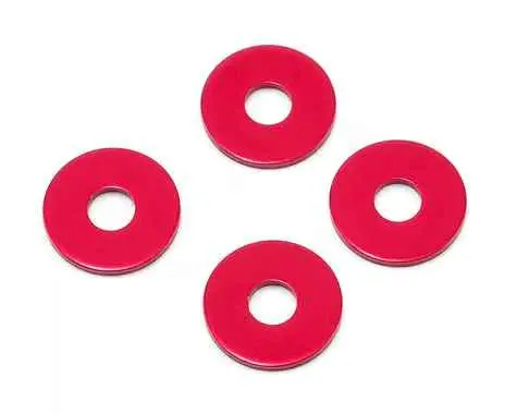 Mst Wheel Hub Spacer 1.0 (Red) (4) - Mxs-820049R 1