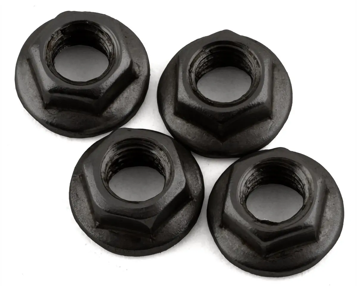 Ds Racing 4X5.5Mm Stainless Steel Wheel Nuts (Black) (4) 1